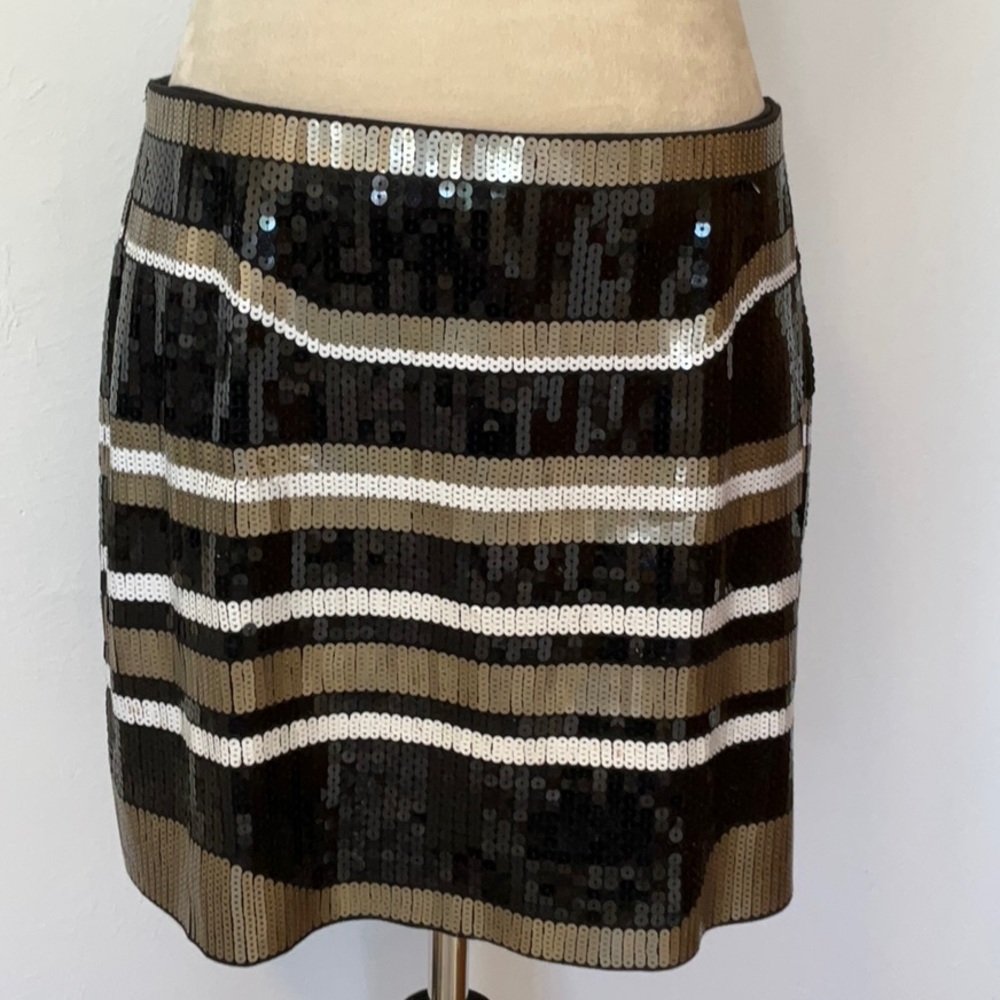 Sequin miniskirt